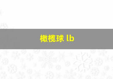 橄榄球 lb